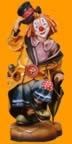Einer von ca. 40 Clowns: Gentleman erhltlich in den Grssen 8-13-18-25-33-50-80-115 cm (24kb)